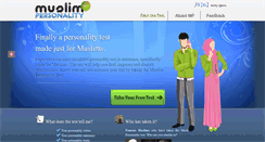 Desktop Screenshot of muslimpersonality.com